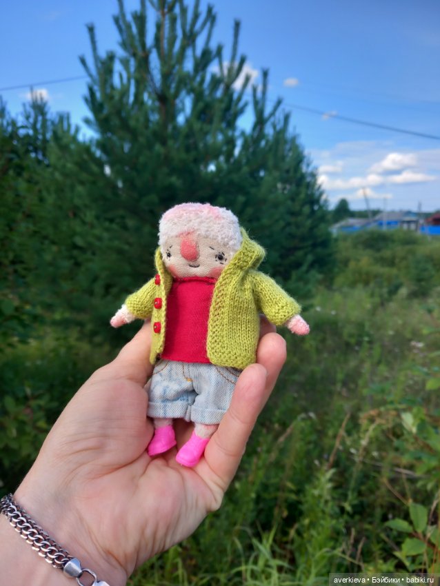 Ещё один чудесный день — Текстильные игрушки и примитивы: кофейные