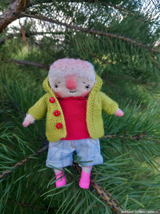 Ещё один чудесный день — Текстильные игрушки и примитивы: кофейные