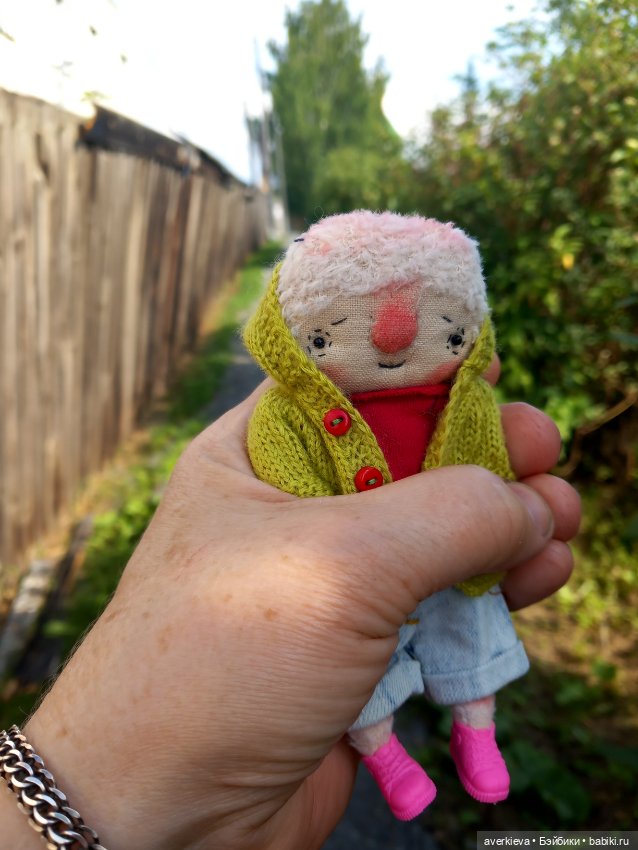 Ещё один чудесный день — Текстильные игрушки и примитивы: кофейные (фото 8)