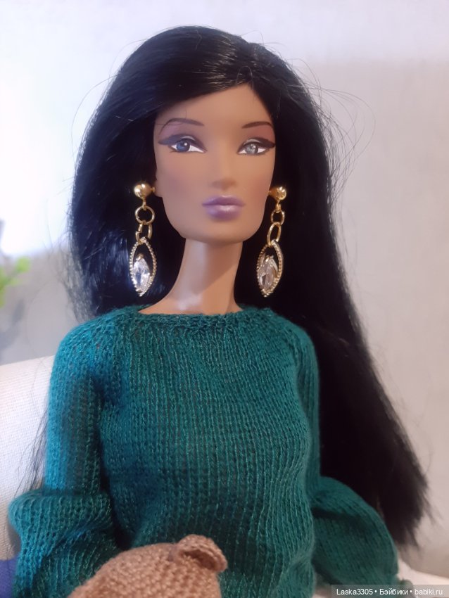 Серьги для кукол — Авторские украшения и аксессуары для кукол: фото (фото 6)