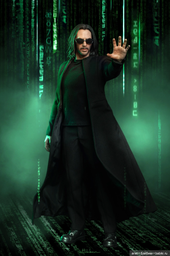 В Гонконге состоялся релиз эксклюзивной фигурки Нео от Hot Toys по мотивам фильма «Матрица: Воскрешение» (фото 3)
