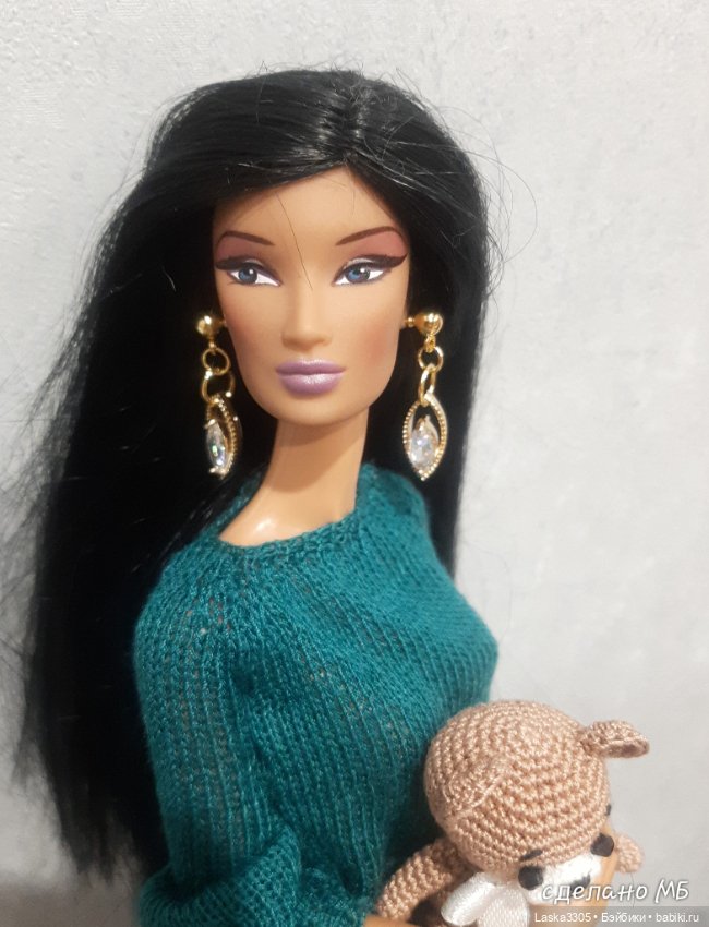 Серьги для кукол — Авторские украшения и аксессуары для кукол: фото (фото 2)