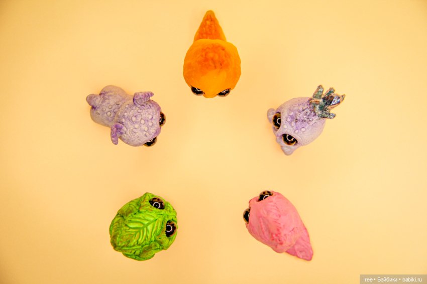 Мои милые монстрики — Лепка авторских игрушек и папье (фото 2)