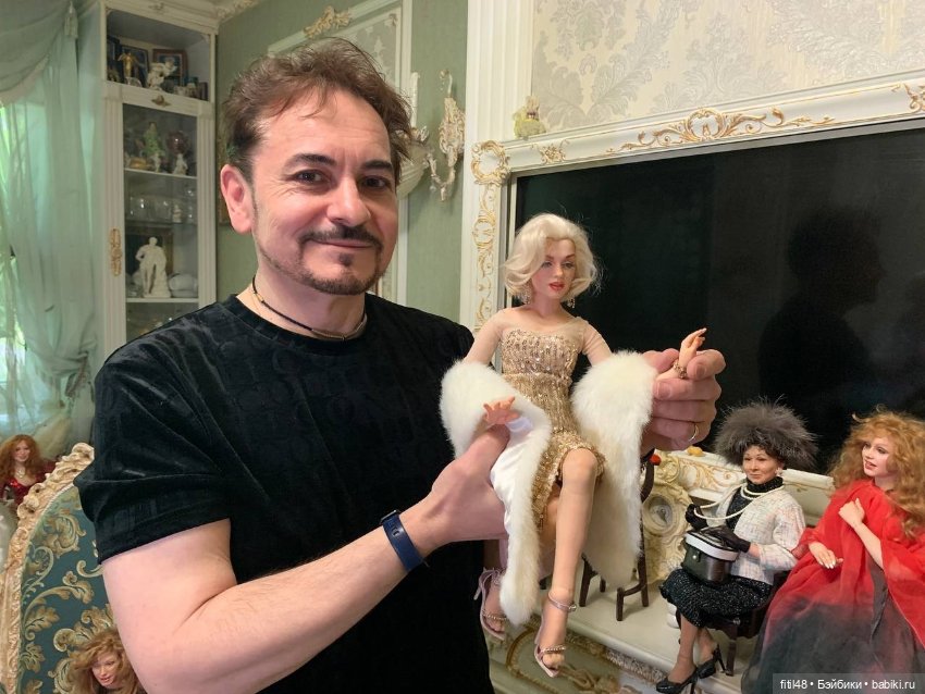 Авторские портретные куклы - мастер Владимира Емельяненко