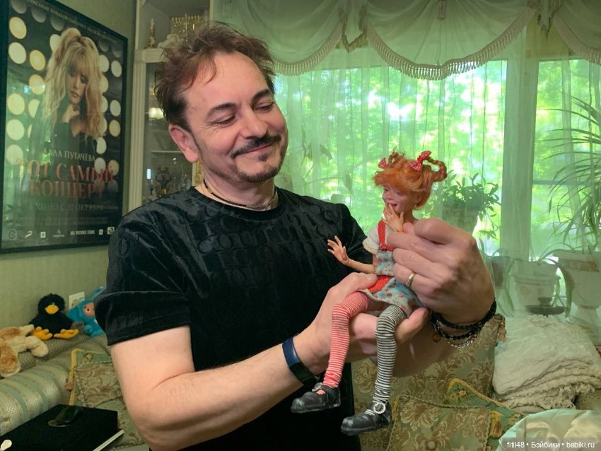 Авторские портретные куклы - мастер Владимира Емельяненко