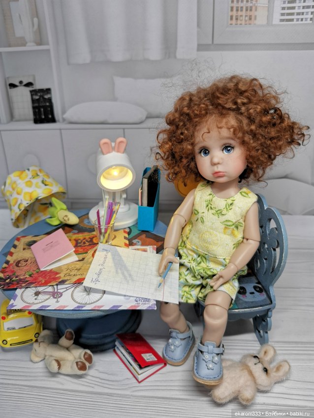 Как Женька Эмильке письмо писала (фото 4)