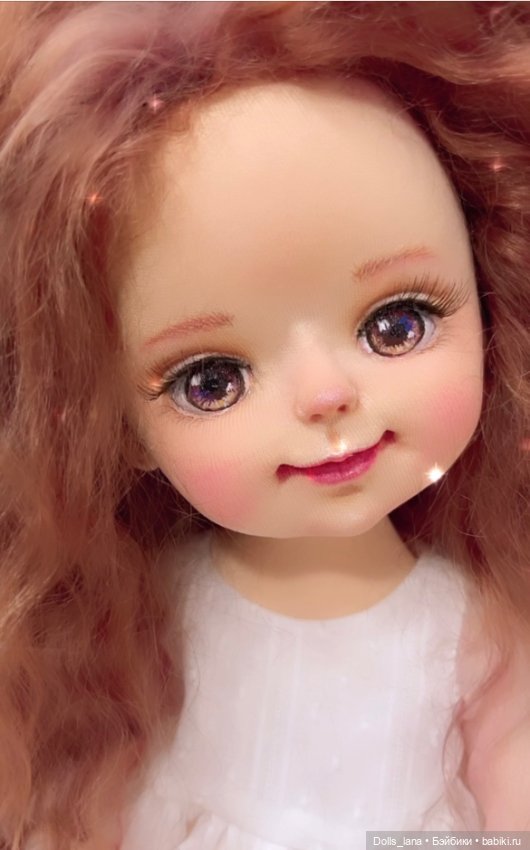 Интерьерная текстильная кукла (фото 3)