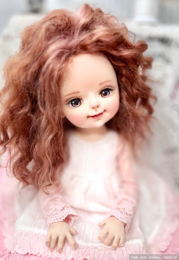 Интерьерная текстильная кукла (фото 4)