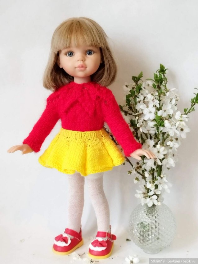 История одного клубка — Одежда и обувь для кукол своими руками: фото