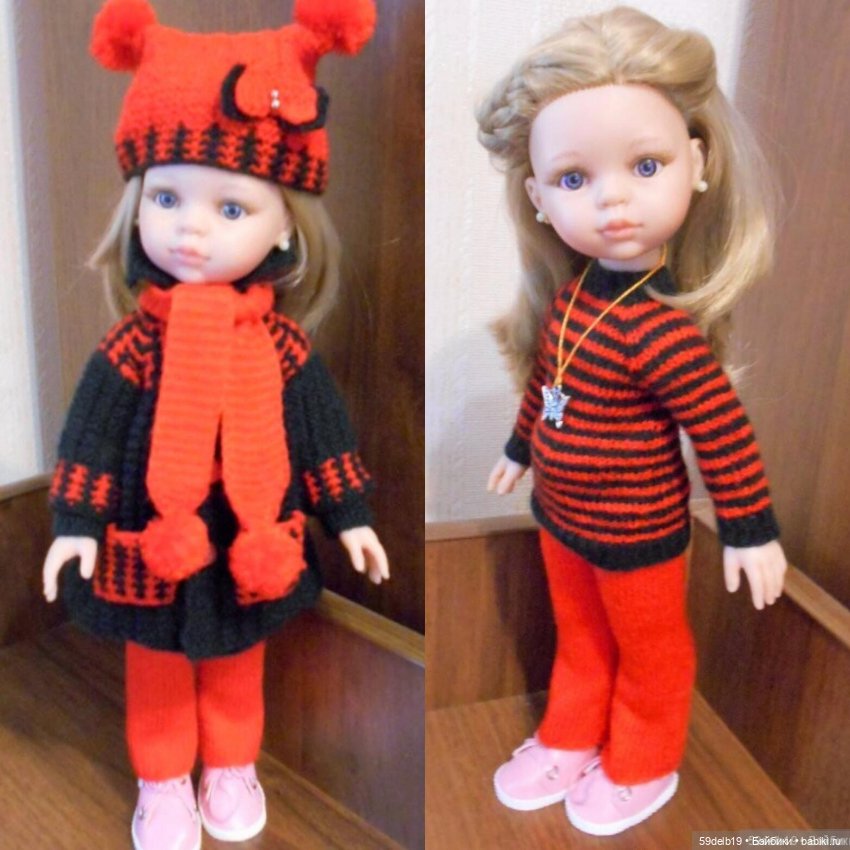 История одного клубка — Одежда и обувь для кукол своими руками: фото (фото 9)