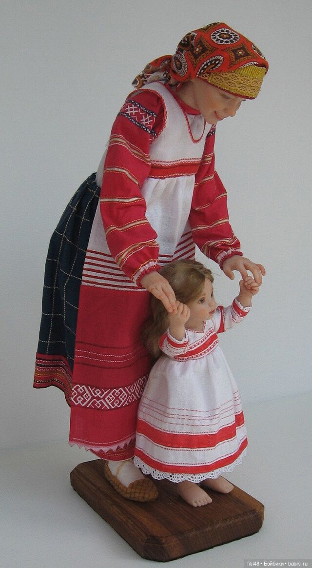 Там русский дух, там Русью пахнет! Авторские куклы Елены Медведковой