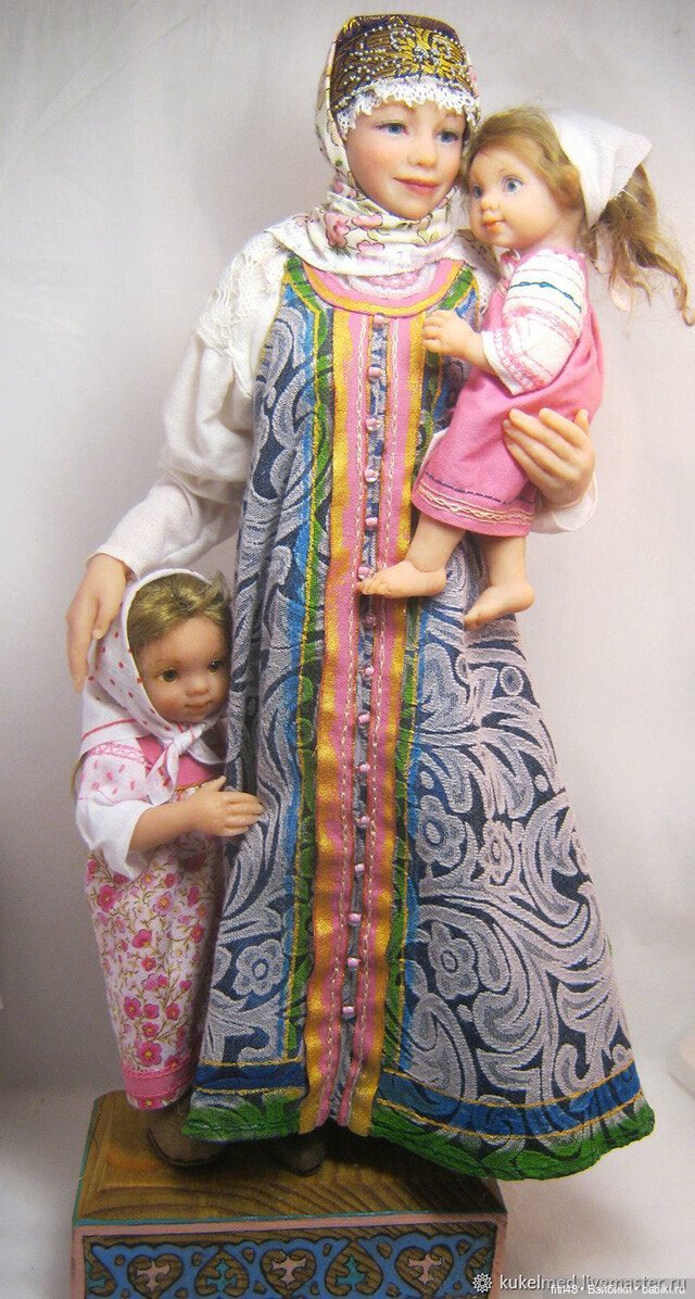 Там русский дух, там Русью пахнет! Авторские куклы Елены Медведковой (фото 4)