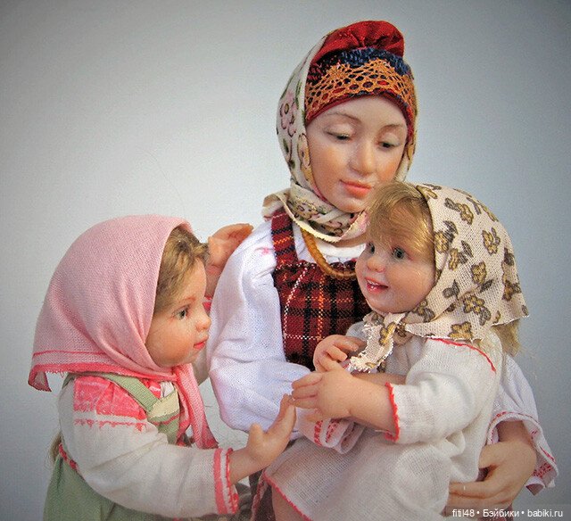 Там русский дух, там Русью пахнет! Авторские куклы Елены Медведковой