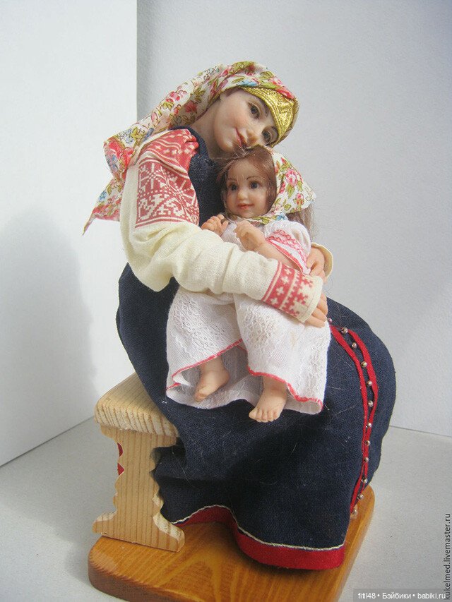Там русский дух, там Русью пахнет! Авторские куклы Елены Медведковой (фото 6)