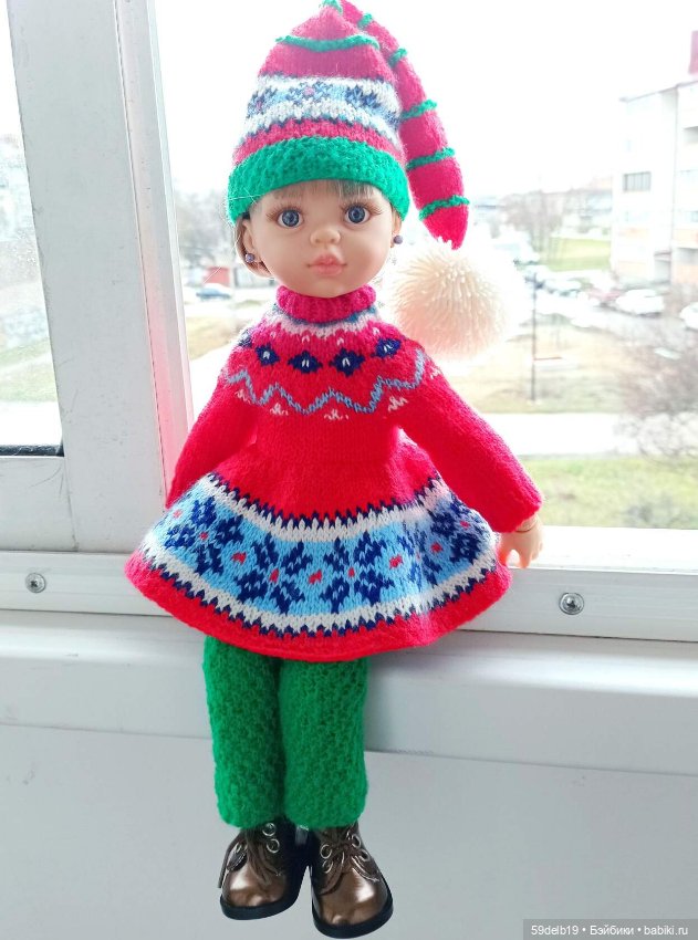 История одного клубка — Одежда и обувь для кукол своими руками: фото (фото 10)