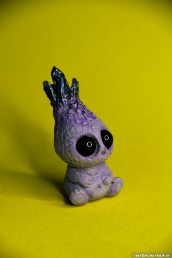 Кристальный монстяшка — Лепка авторских игрушек и папье (фото 2)
