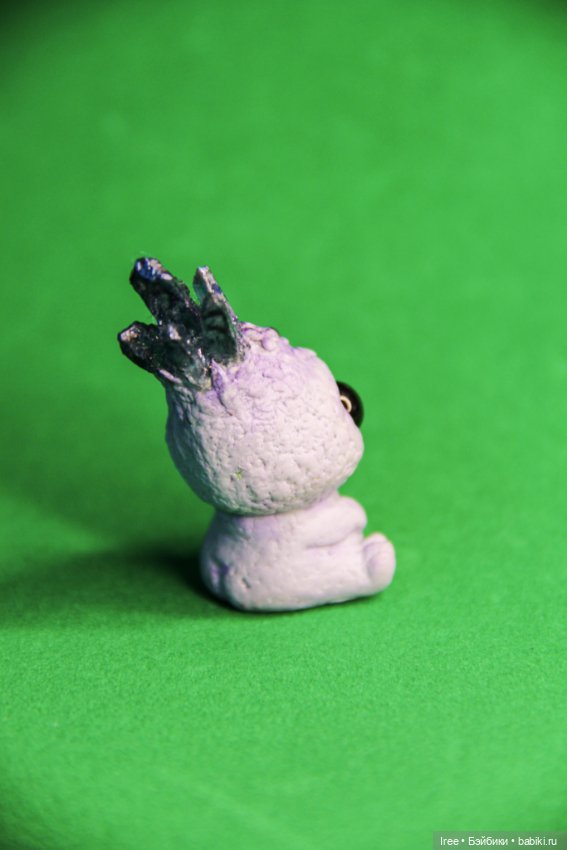 Кристальный монстяшка — Лепка авторских игрушек и папье (фото 4)