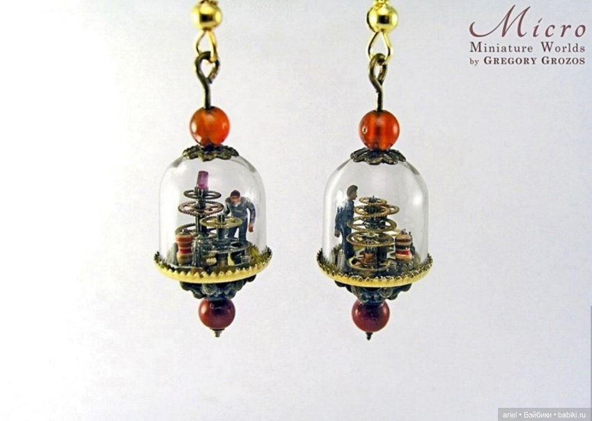 Изящная ювелирная миниатюра от пары дизайнеров Грегора и Ольги Грозос (фото 8)