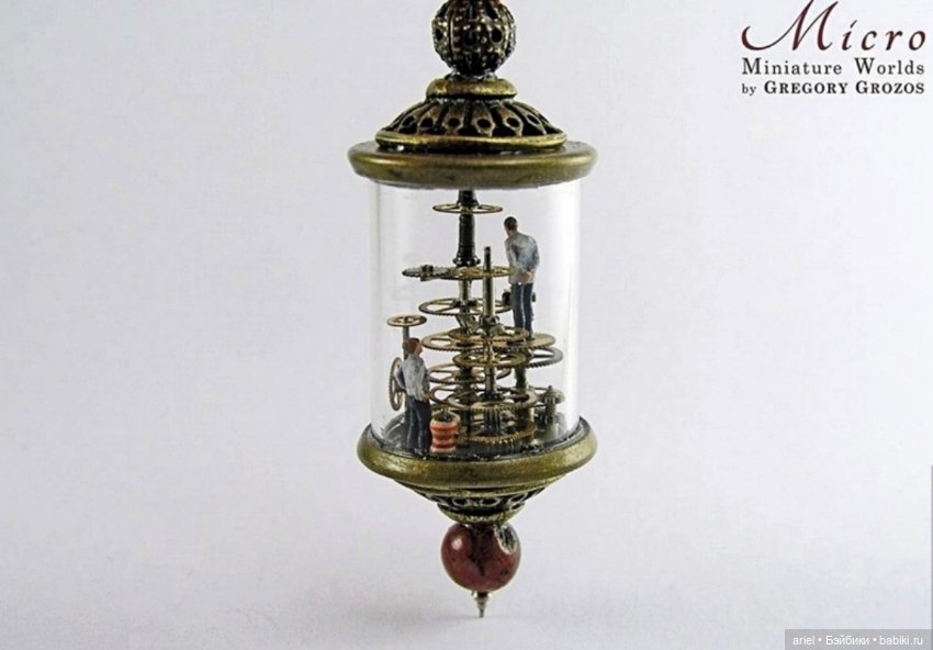 Изящная ювелирная миниатюра от пары дизайнеров Грегора и Ольги Грозос (фото 7)