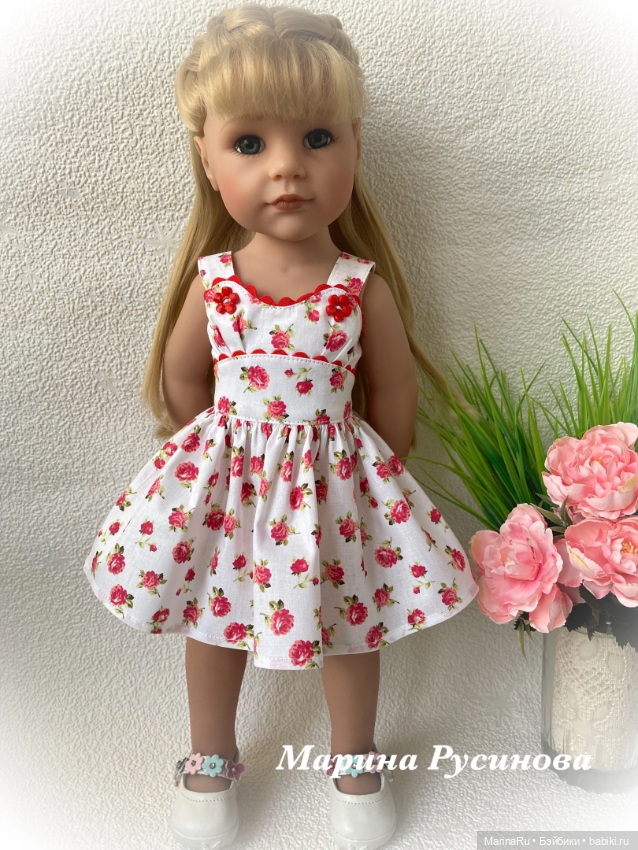 История одного сарафана — Одежда и обувь для кукол своими руками: фото