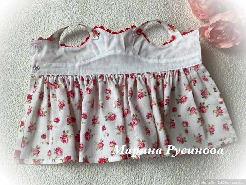 История одного сарафана — Одежда и обувь для кукол своими руками: фото (фото 9)