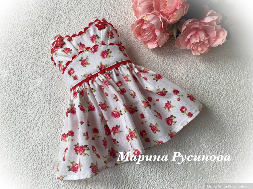 История одного сарафана — Одежда и обувь для кукол своими руками: фото (фото 8)