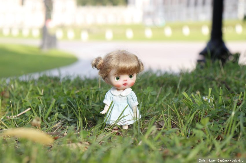 На прогулке ob11 — Домашние фото авторских кукол: личные коллекции