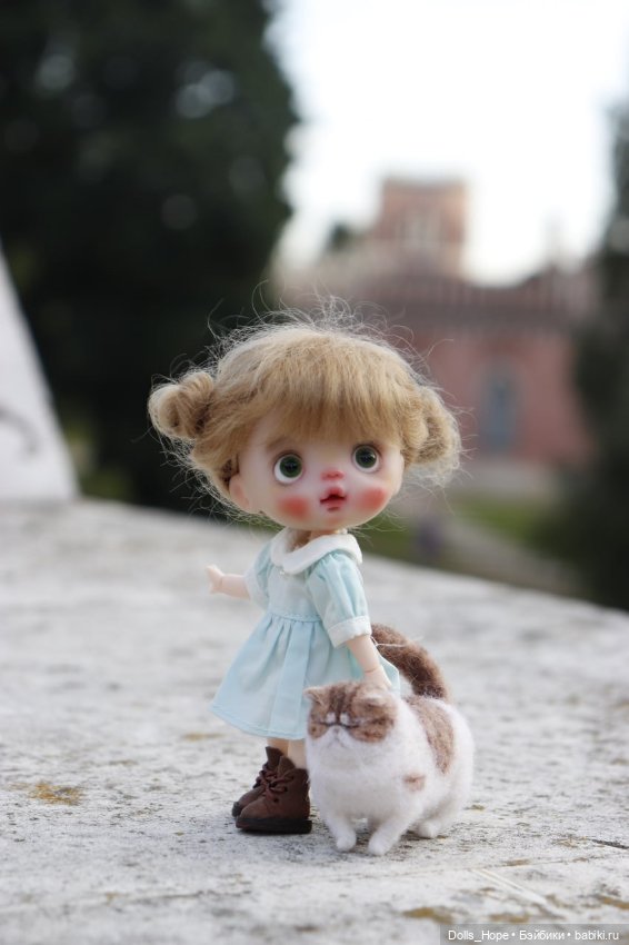 На прогулке ob11 — Домашние фото авторских кукол: личные коллекции