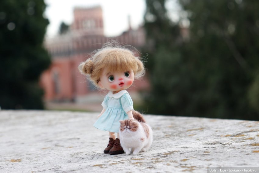 На прогулке ob11 — Домашние фото авторских кукол: личные коллекции