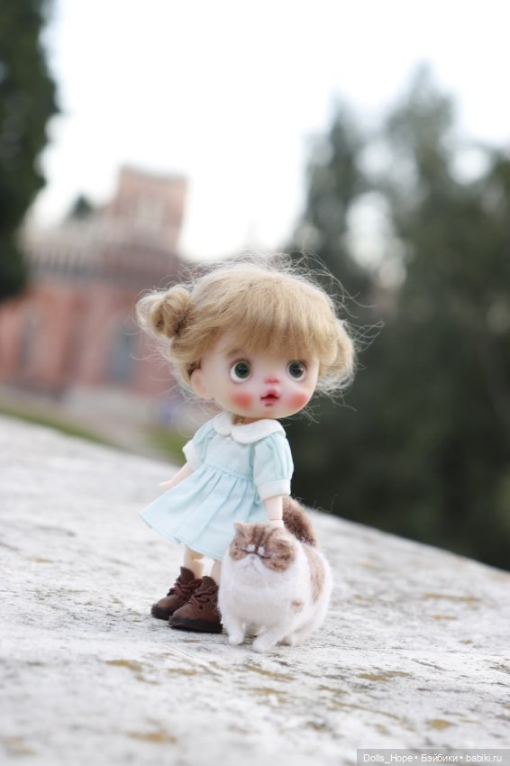 На прогулке ob11 — Домашние фото авторских кукол: личные коллекции