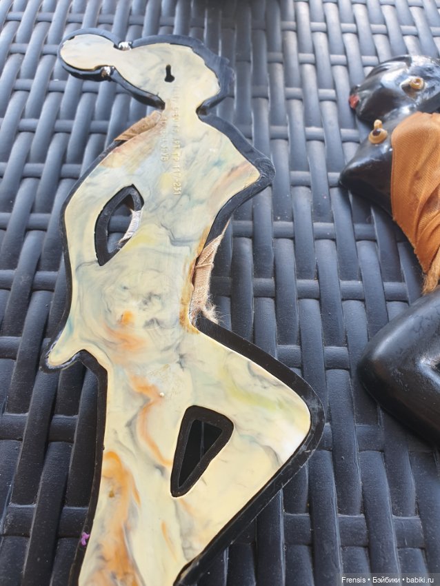 Нужен совет: ремонт куклы, "барельеф" негритянки (фото 7)