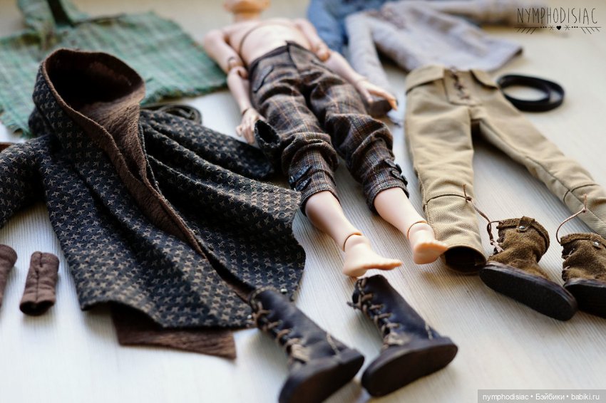 Мои наряды для Константина от Solar Wind Dolls