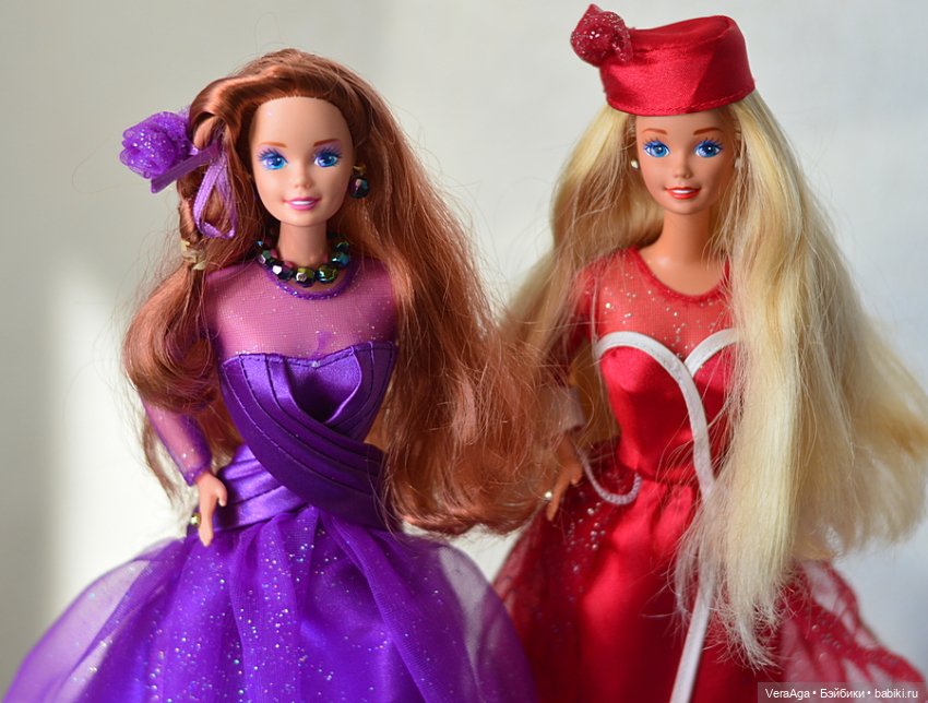 Sparkling Splendor Barbie  и   Purple Passion Barbie Special Edition