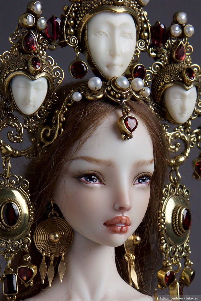 Головные уборы для чарующих кукол Марины Бычковой (фото 10)