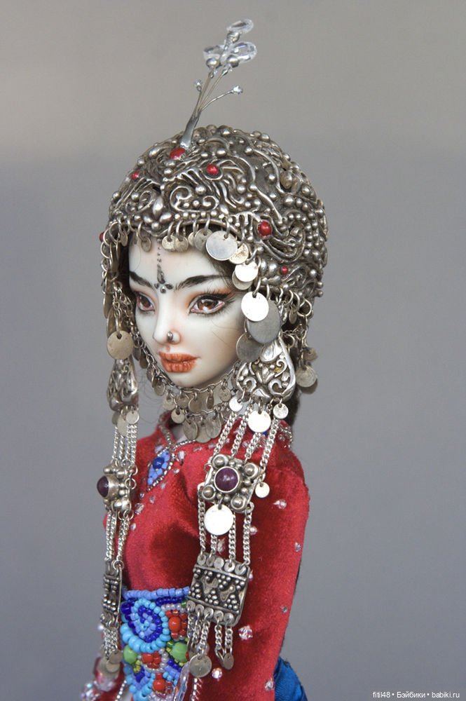 Головные уборы для чарующих кукол Марины Бычковой