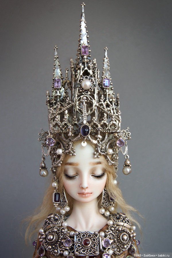 Головные уборы для чарующих кукол Марины Бычковой (фото 7)