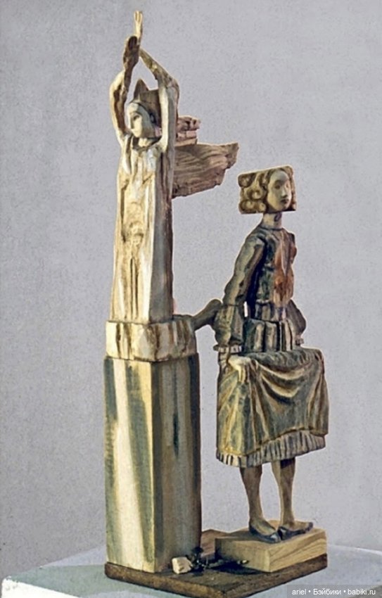 Деревянные скульптуры мастера Блюмель Ирины ФёдоровнЫ