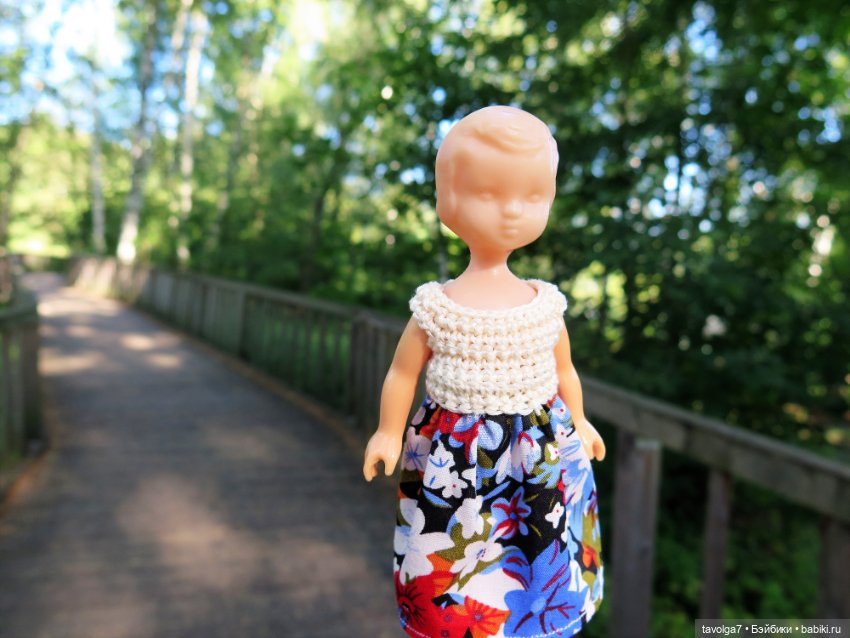 Новое платье и новые ручки для Дюймовочки Аским (фото 7)