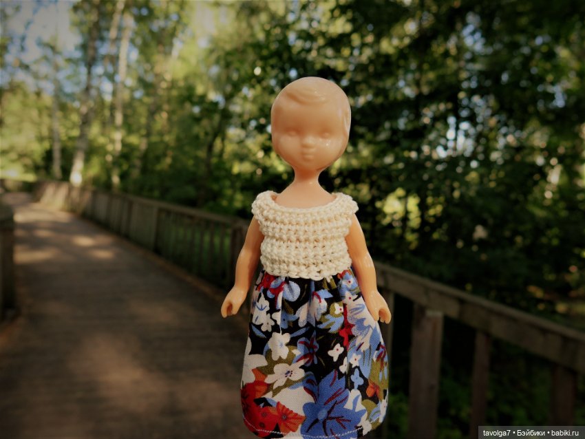 Новое платье и новые ручки для Дюймовочки Аским (фото 8)