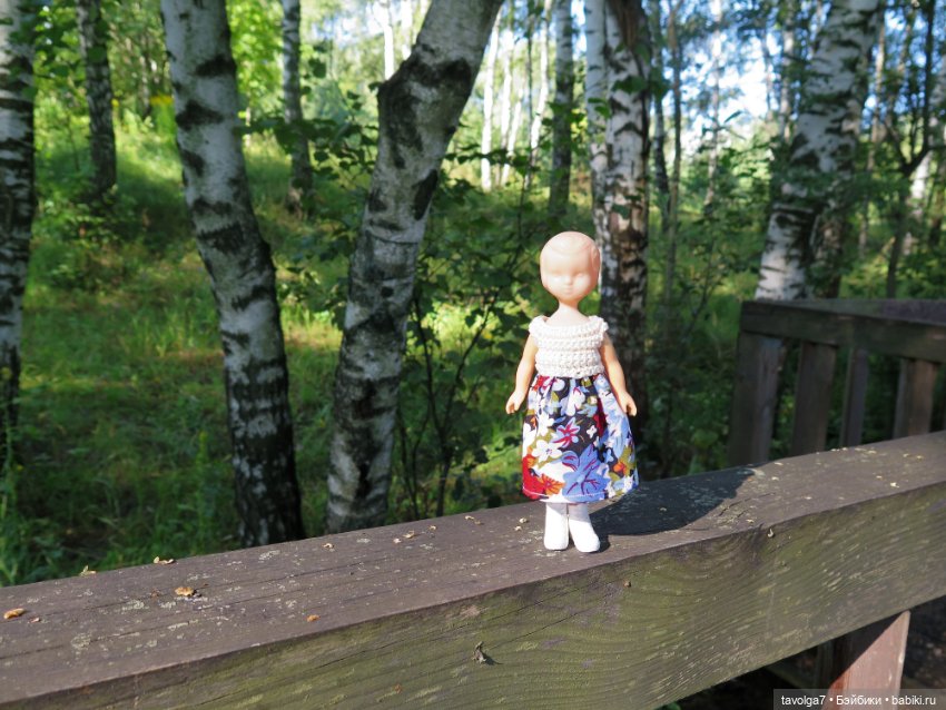 Новое платье и новые ручки для Дюймовочки Аским