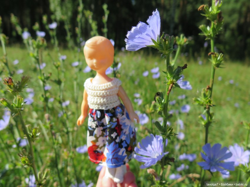 Новое платье и новые ручки для Дюймовочки Аским