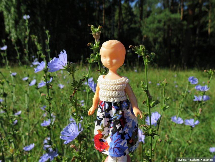 Новое платье и новые ручки для Дюймовочки Аским