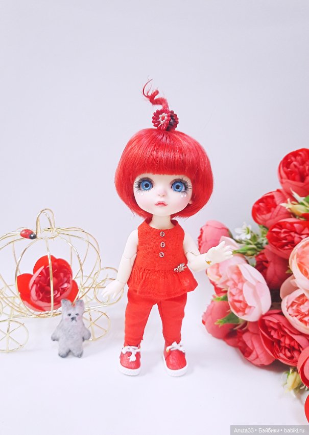 Малышка Ягодка🍓🍒 — Куклы Latidoll (Лати): BJD (БЖД) (фото 2)