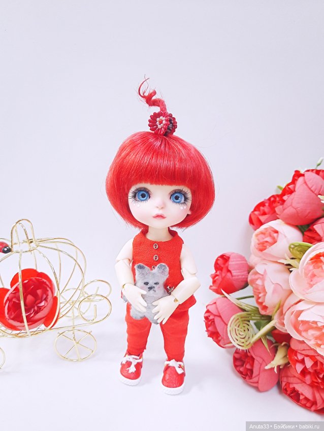 Малышка Ягодка🍓🍒 — Куклы Latidoll (Лати): BJD (БЖД) (фото 5)