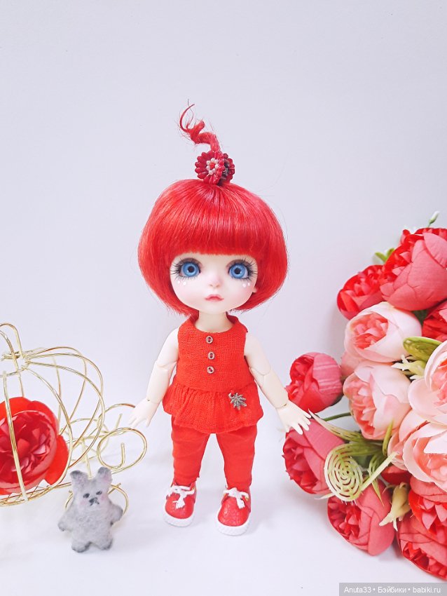 Малышка Ягодка🍓🍒 — Куклы Latidoll (Лати): BJD (БЖД)