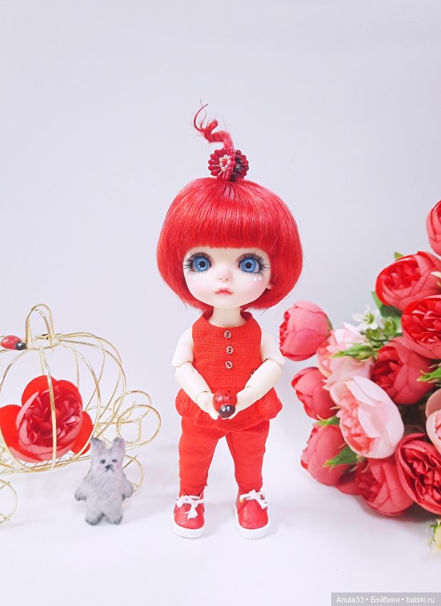 Малышка Ягодка🍓🍒 — Куклы Latidoll (Лати): BJD (БЖД) (фото 3)