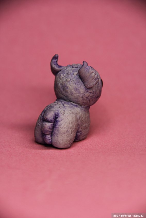 Няшка монстряшка — Лепка авторских игрушек и папье (фото 3)