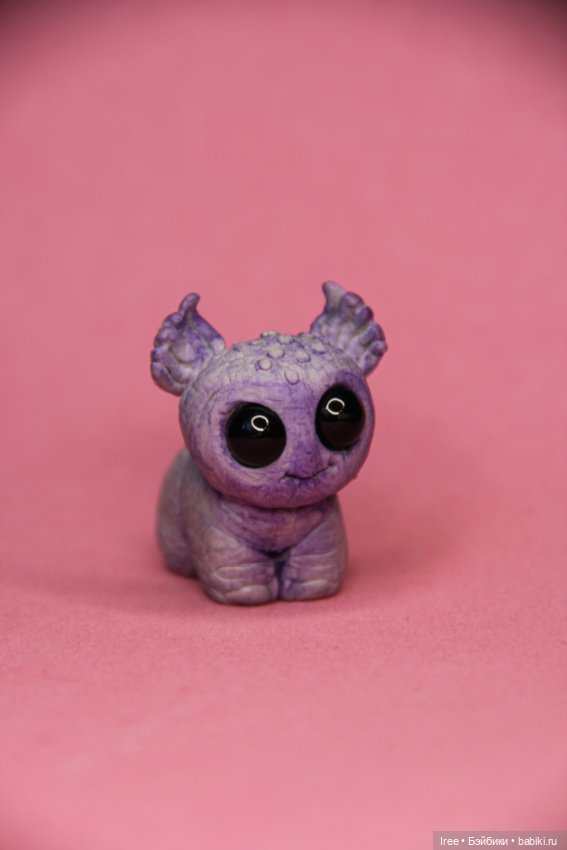 Няшка монстряшка — Лепка авторских игрушек и папье (фото 2)