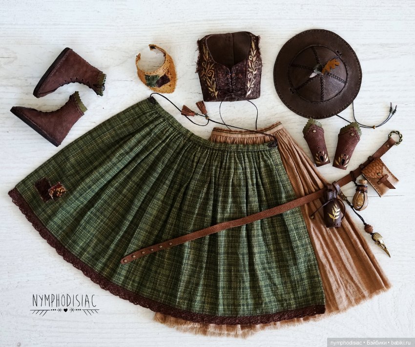 Forest Ranger- авторский наряд для Минифи (фото 7)