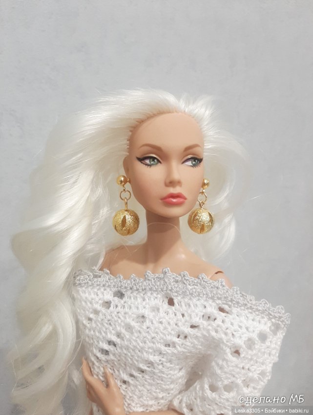 Серьги, часть 2 — Авторские украшения и аксессуары для кукол: фото (фото 7)